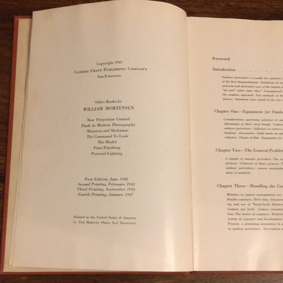 William Mortensen 3 Vintage Art Photography Hardcover Books 40s 1940s - Picture 11 of 15